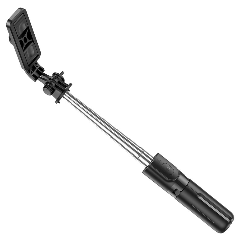 Baston Selfie Tripode Bluetooth Hoco K17 + Control Negro – imagen 3