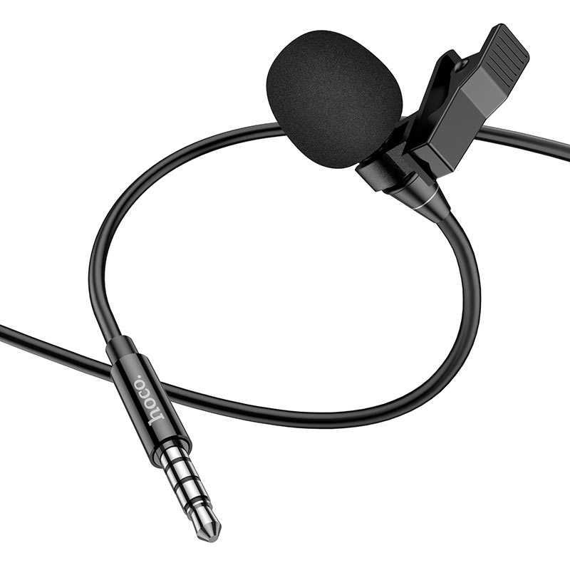Microfono Externo Hoco L14 3.5 Aux Negro – imagen 4