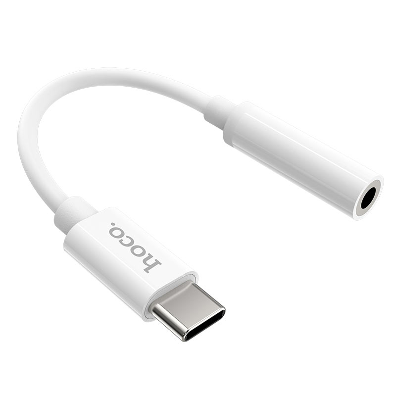 Adaptador Tipo C a 3.5mm Hoco Ls30 Blanco – imagen 5