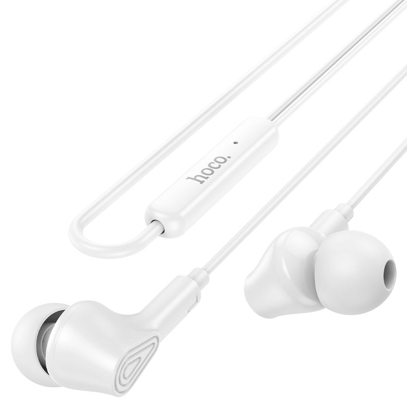 Audífonos In Ear Hoco M102 Con Gomita 3.5mm Blanco – imagen 2