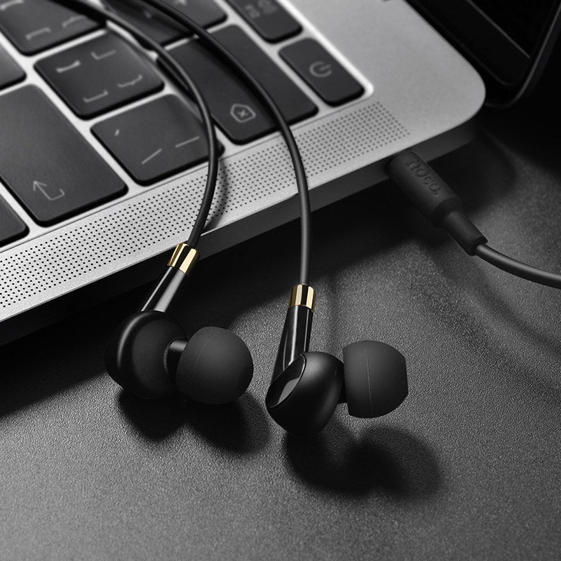 Audífonos In Ear Hoco M58 Con Gomita 3.5mm Negro – imagen 2