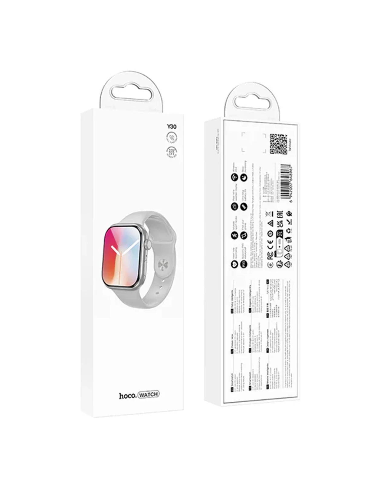 Smartwatch Reloj Inteligente Bluetooth Hoco Y30 Blanco – imagen 3