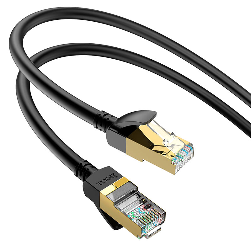 Cable De Red Rj45 Cat 6 Hoco Us02 1 Metro Negro