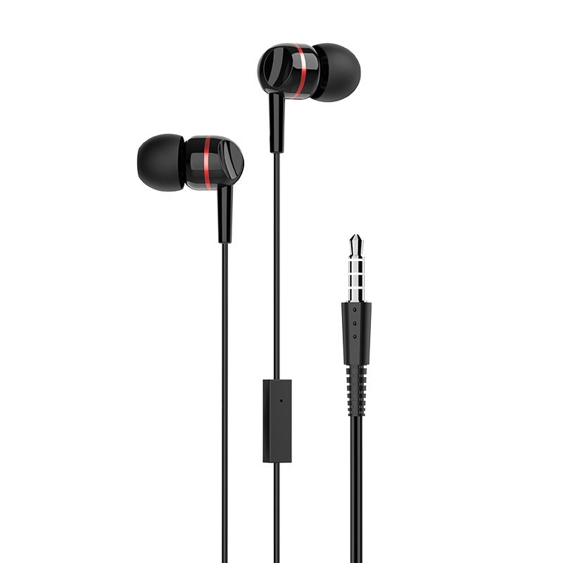 Audifonos Kit 2 en 1 Con Microfono W24 Negro Rojo – imagen 4