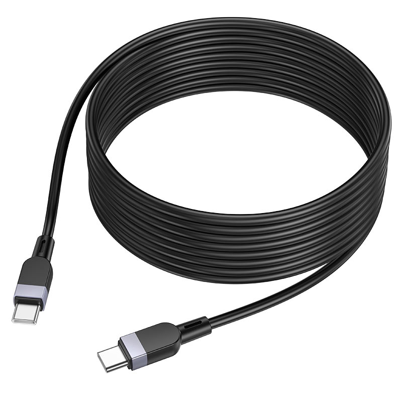Cable Tipo C a Tipo C Hoco X109 2 Metro 60w Negro – imagen 2