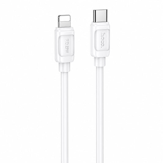 Cable Tipo C Para Lightning Hoco X115 1 Metro 27w Blanco