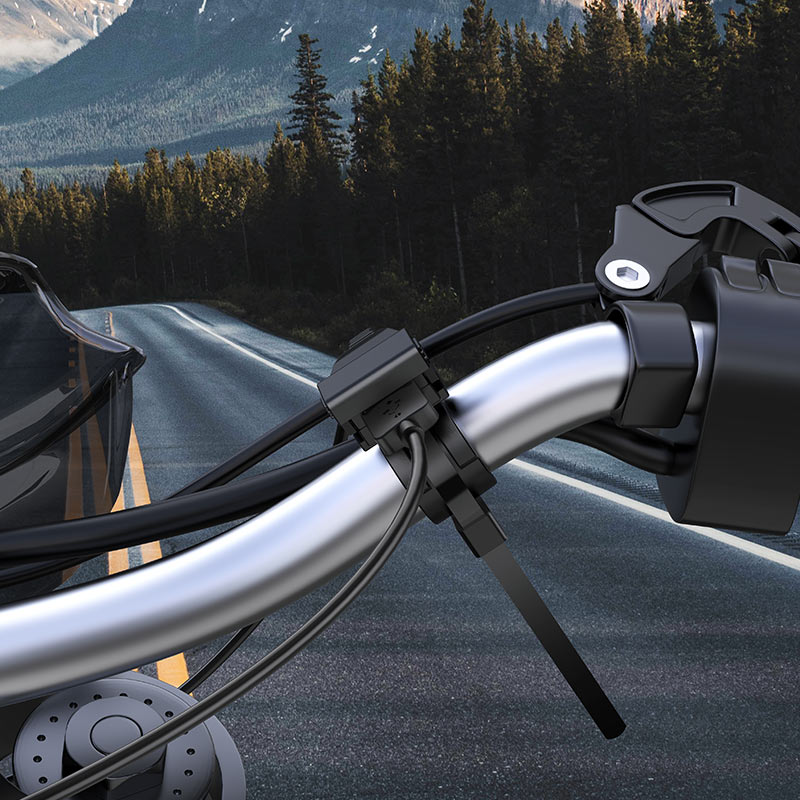 Cargador Moto Hoco Z45 Puerto Usb Negro – imagen 3