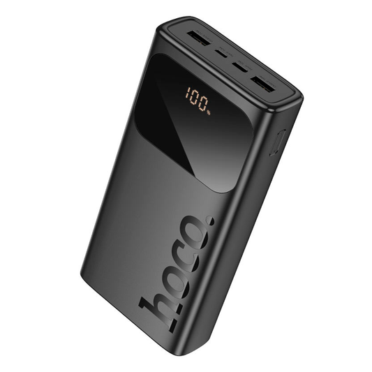 Powerbank Carga Rapida Hoco J144a 30000 Mah Negro