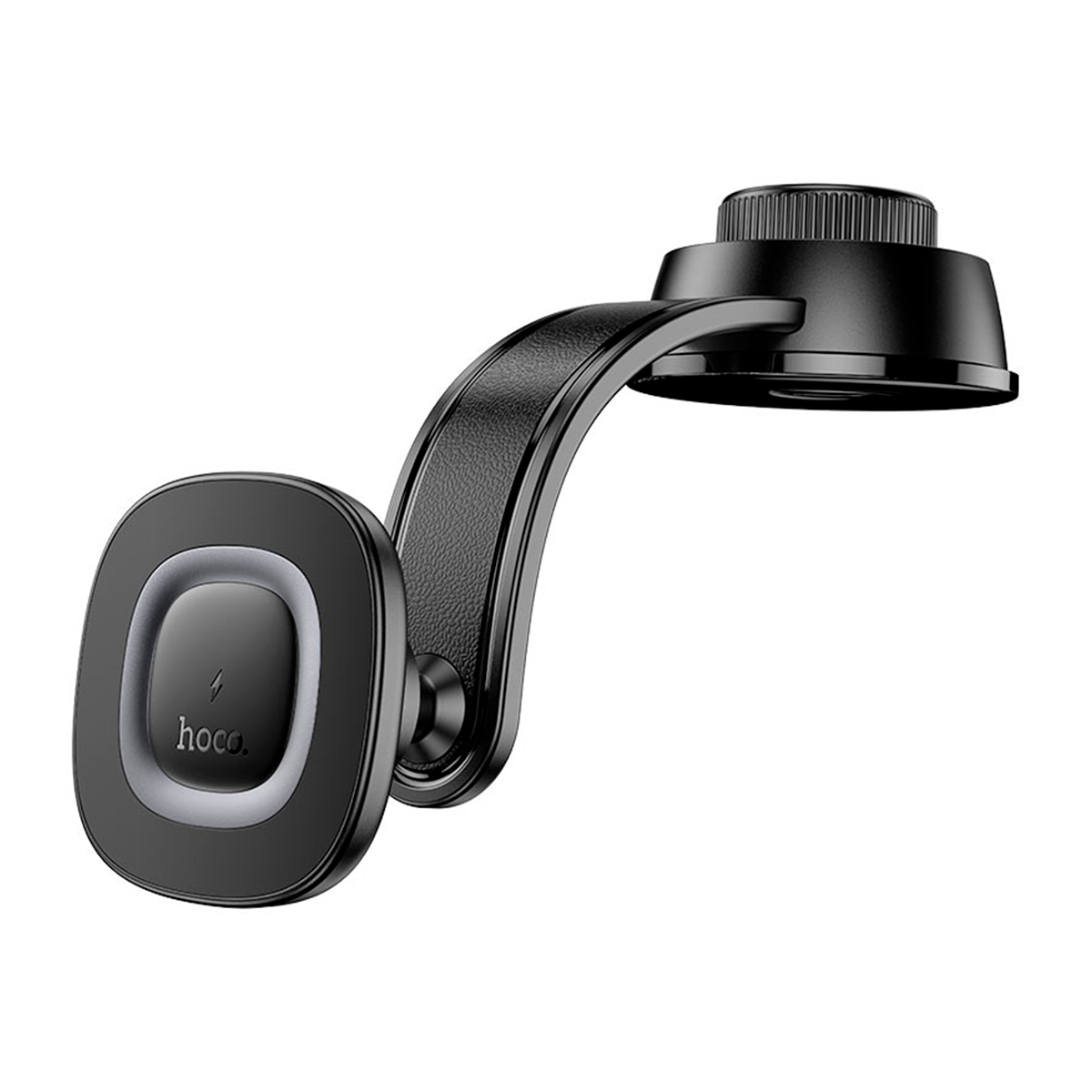 Soporte De Auto Tablero Parabrisas Hoco Hw31 Para Magsafe Inalambrico Negro