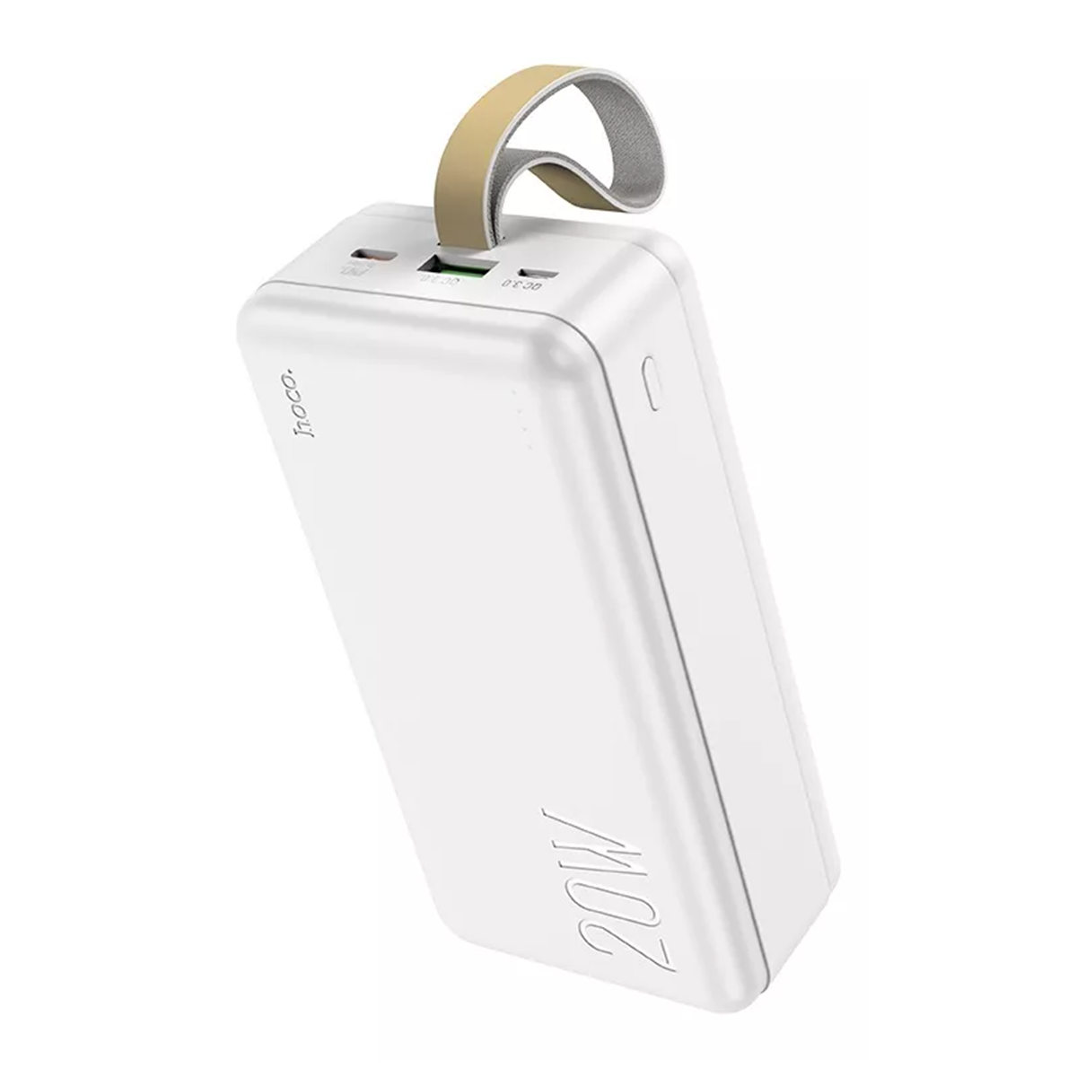 Powerbank Carga Rapida Hoco J87B 30000 Mah Blanco