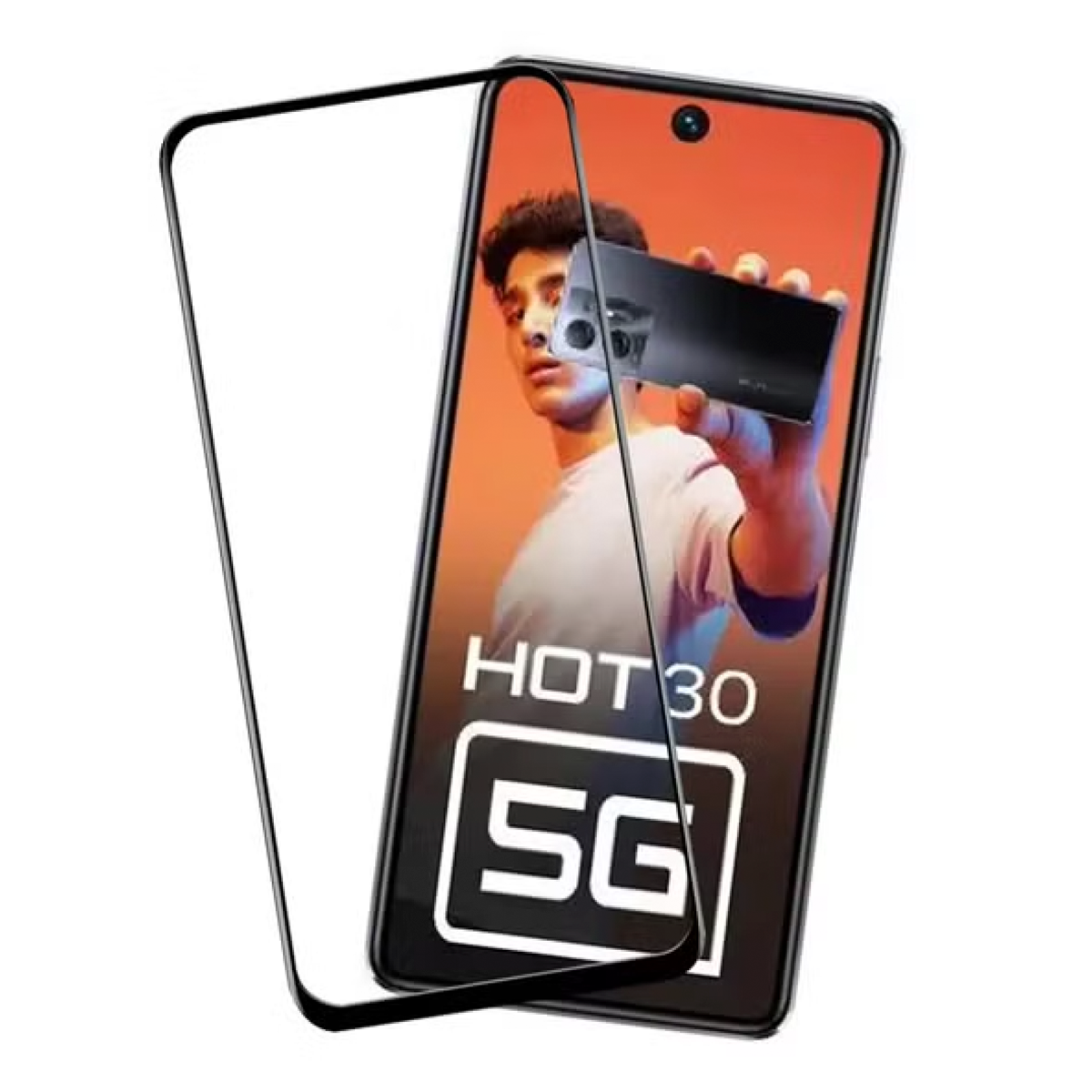 Lamina Vidrio Templado Completa Infinix Hot 30 5g