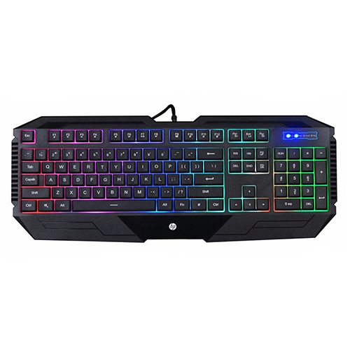 Teclado Gamer Hp K110 Iluminado Negro