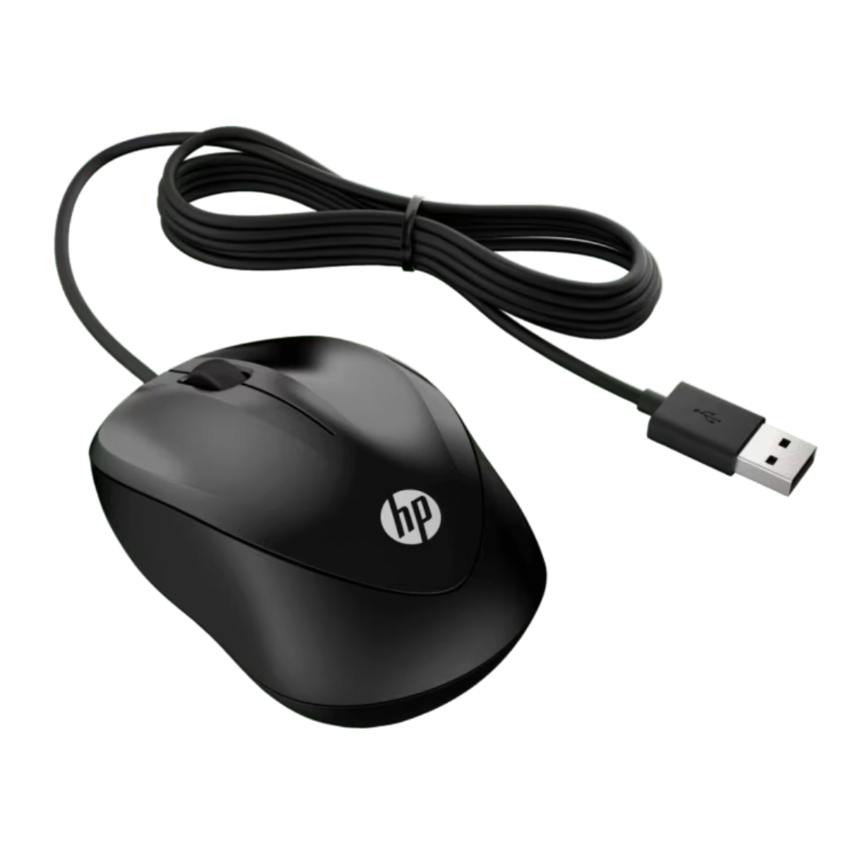 Mouse Alambrico Usb Hp 1000 Color Negro