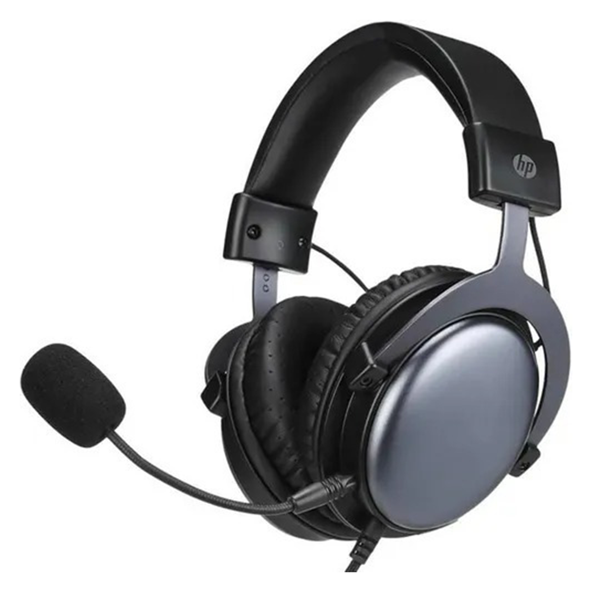 Audifonos Gamer Hp DHE-8005 Pc Ps4 Switch Negro Gris