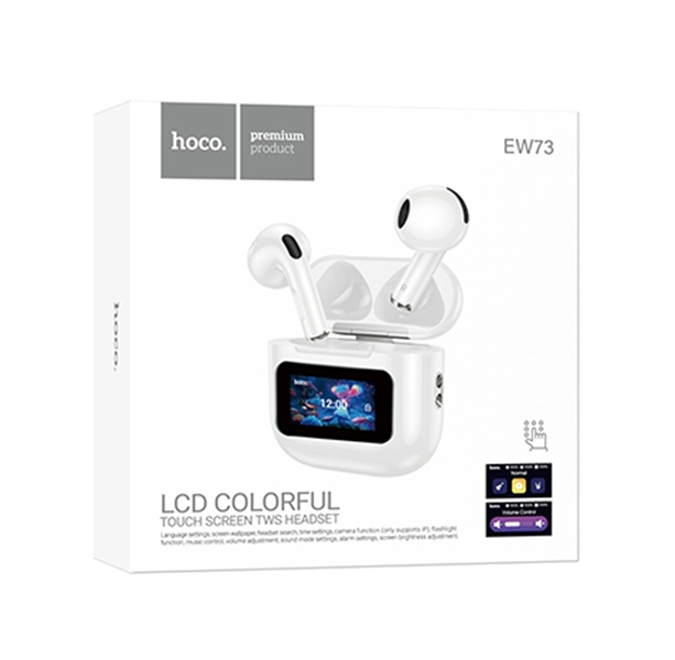 Audífonos In Ear Bluetooth Hoco Ew73 Blanco – imagen 2