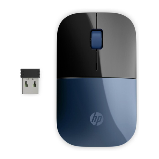 Mouse Inalámbrico Hp Z3700 Negro Azul
