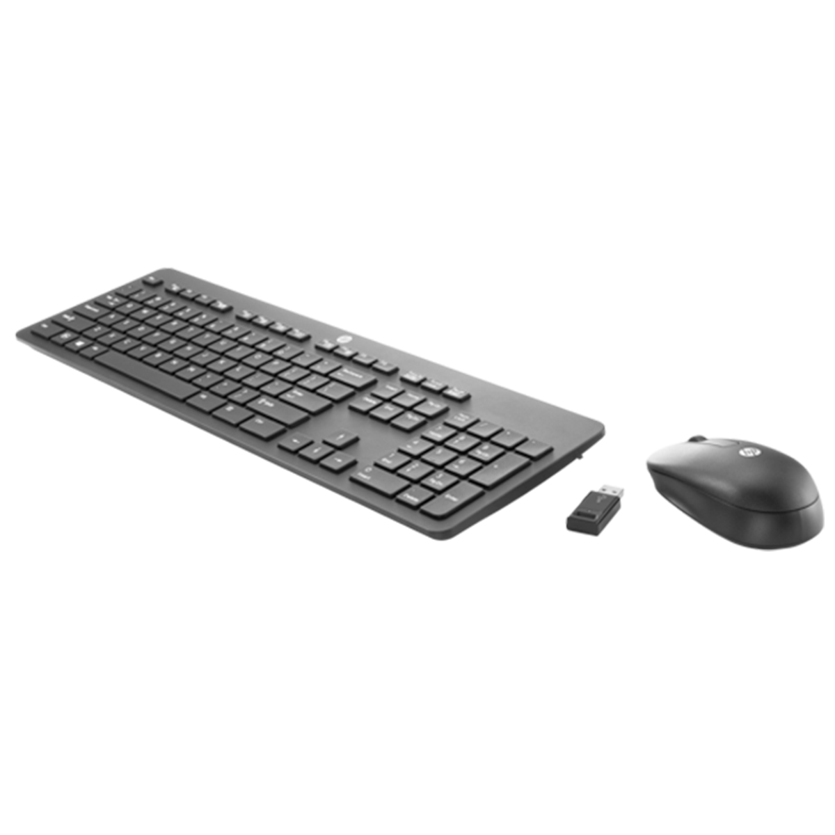 Kit Hp Teclado Y Mouse Compacto Inalámbrico Slim Business Negro