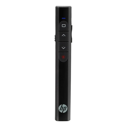 Presentador Inalambrico Puntero Láser Hp Ss10 Con Pila Negro