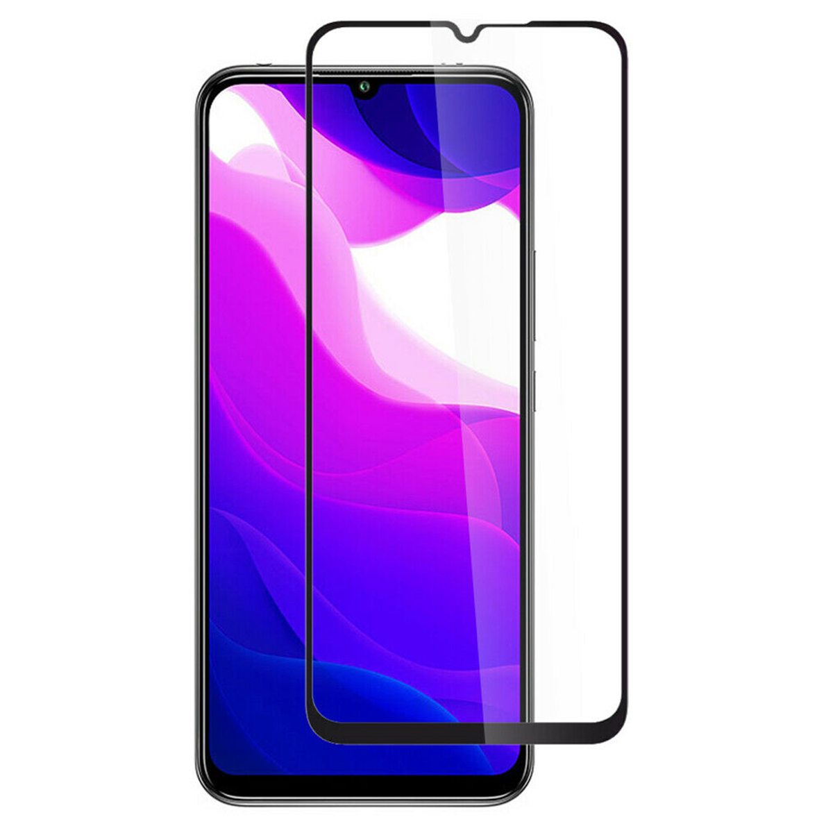 Huawei Y7p Vidrio Templado Full Pegamento