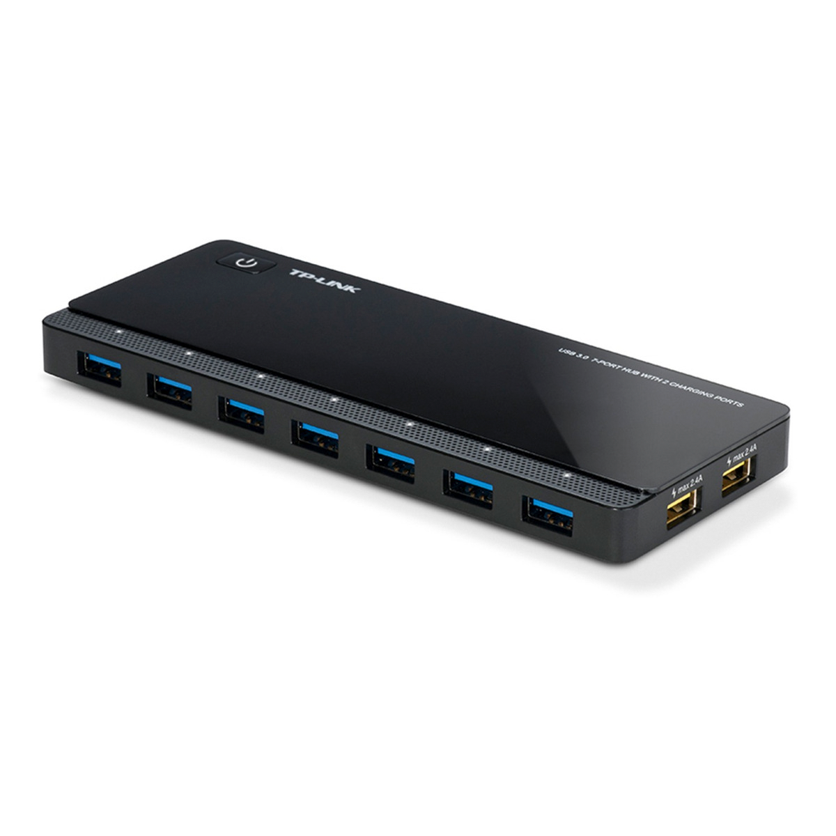Adaptador Hub Usb 3.0 7 Puertos + 2 De Carga Uh720 Tp-link