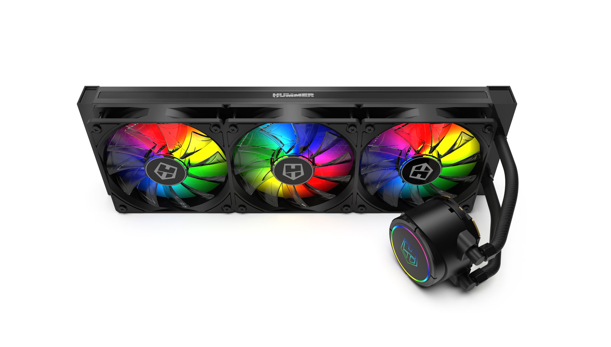 Refrigeración Líquida Nox H-360 Argb Negro – imagen 7