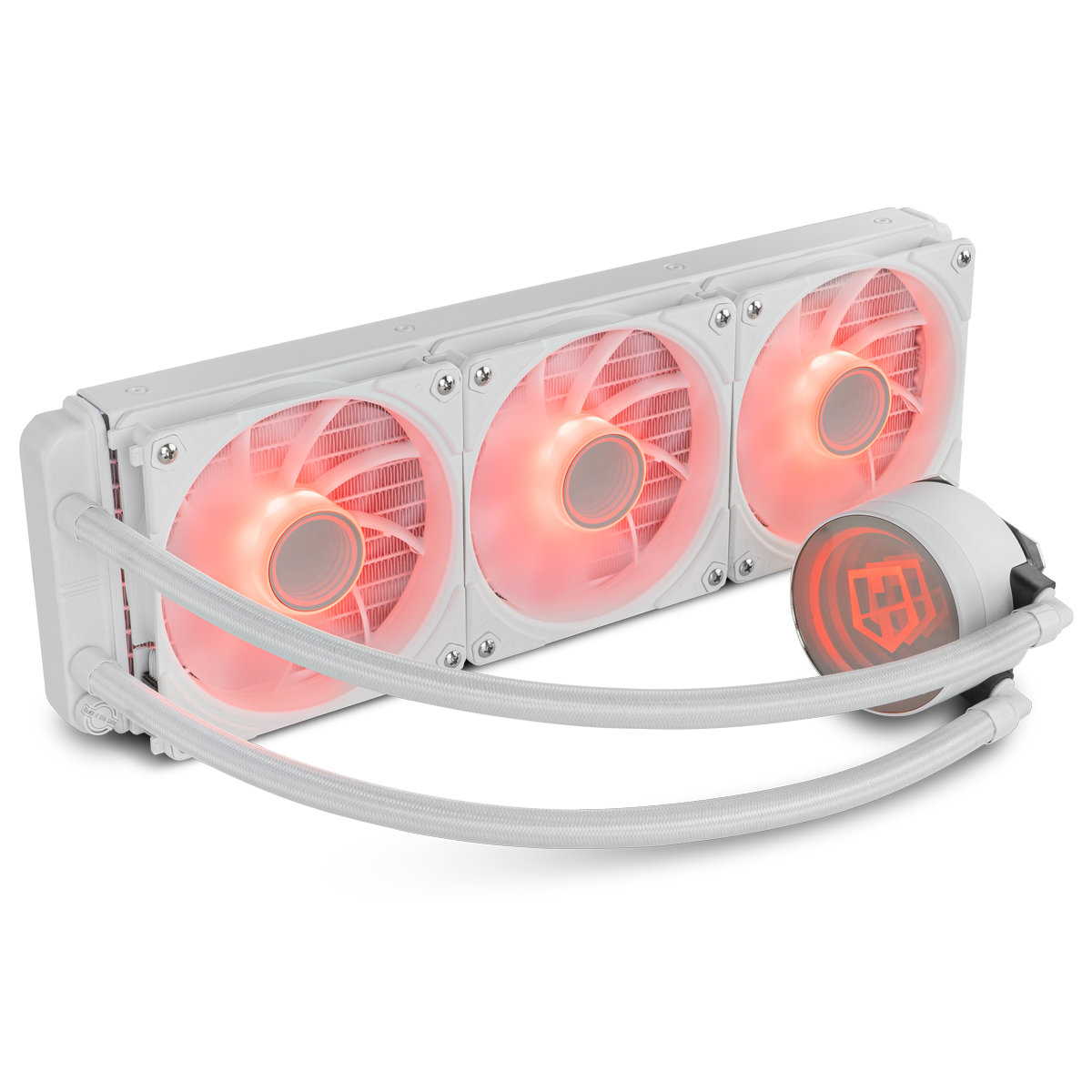 Refrigeración Liquida Nox Hummer M-360 ARGB Blanco – imagen 5