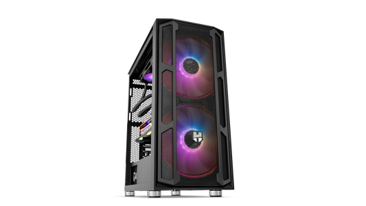 Gabinete Gamer Nox Hummer Nova Semitorre Axt Argb Negro