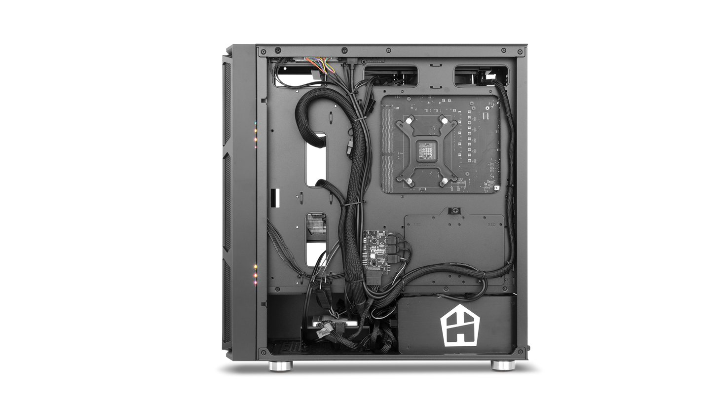 Gabinete Gamer Nox Hummer Nova Semitorre Axt Argb Negro – imagen 3