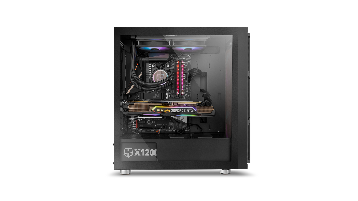 Gabinete Gamer Nox Hummer Nova Semitorre Axt Argb Negro – imagen 2