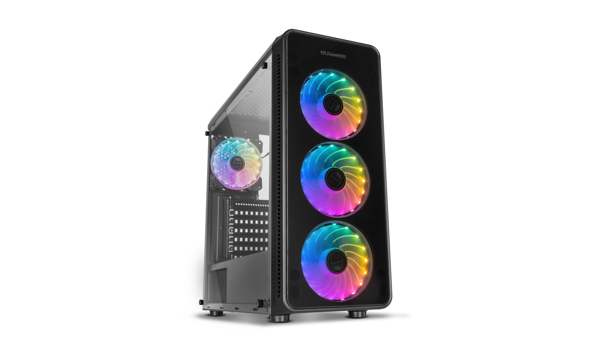 Gabinete Gamer Nox Hummer Tgm Argb Negro – imagen 3