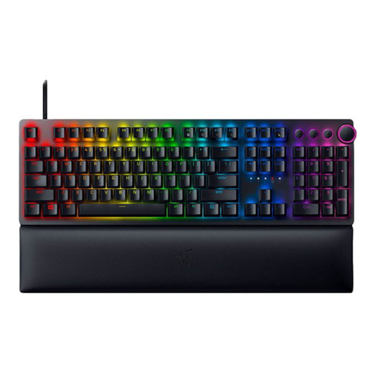 Teclado Gamer Razer Mecanico Huntsman V2 Switch Red Negro