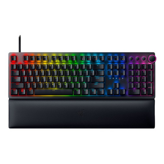 Teclado Gamer Razer Mecanico Huntsman V2 Switch Red Negro