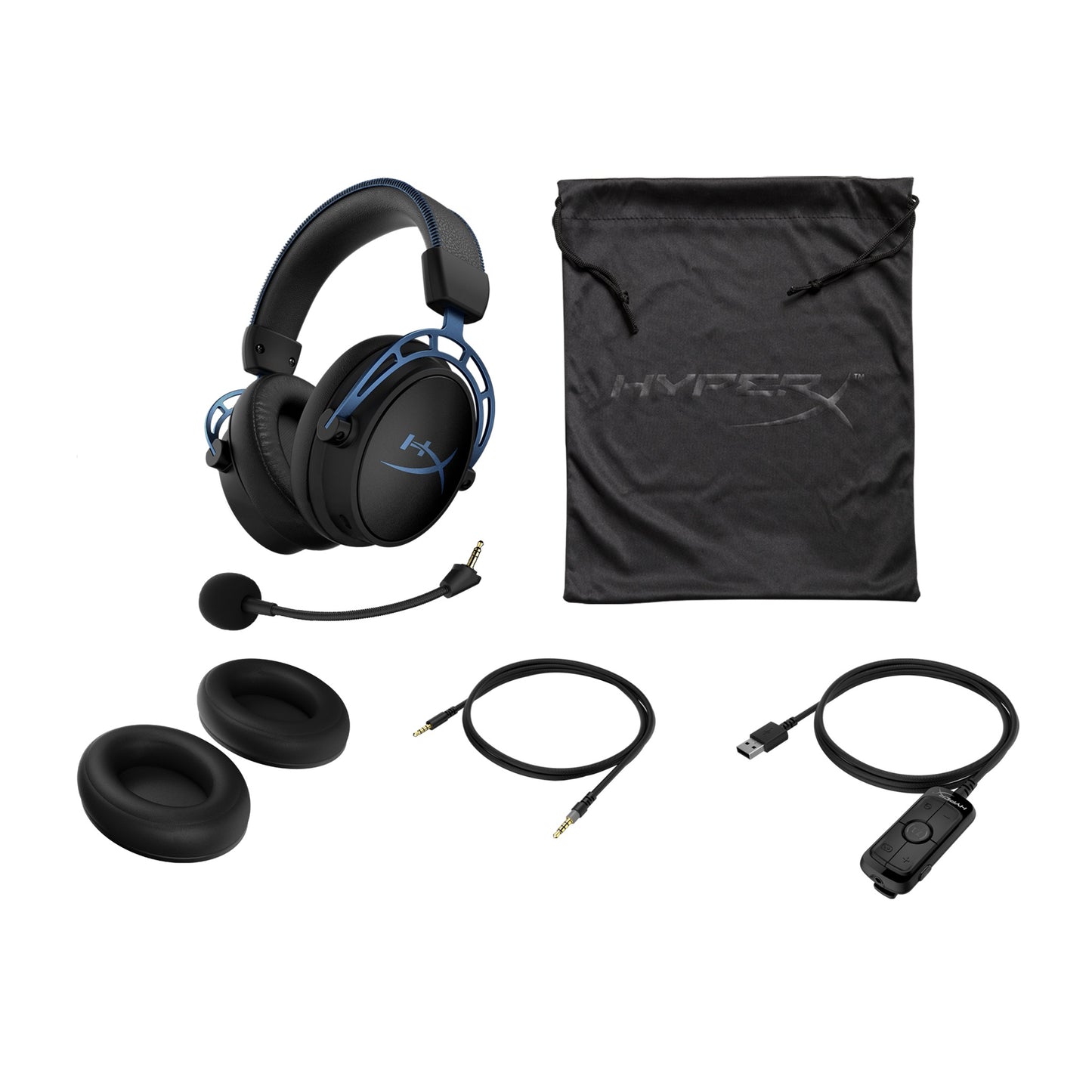 Audífonos Gamer Hyperx Cloud Alpha S 7.1 Pc Ps4 Azul – imagen 3