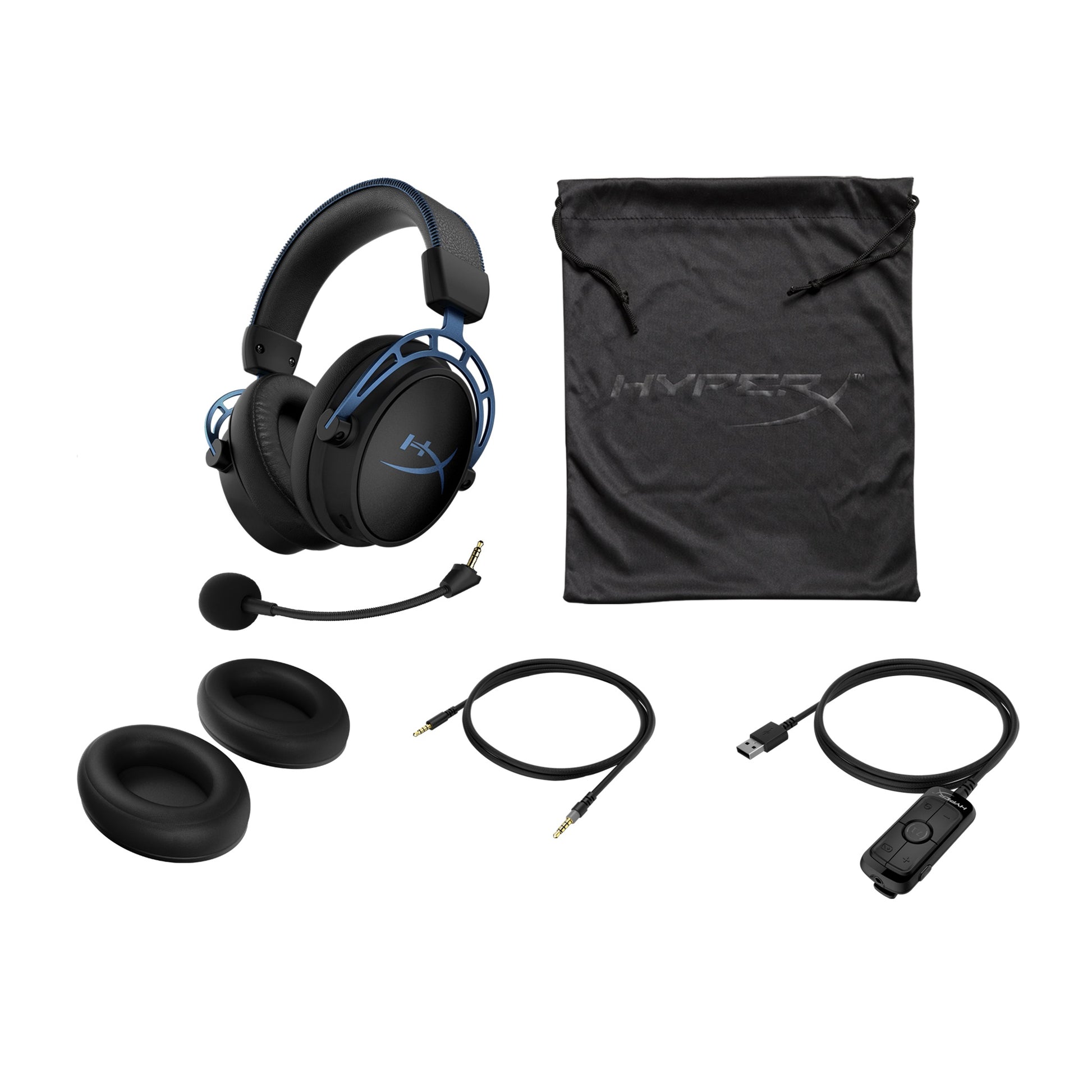 Audífonos Gamer Hyperx Cloud Alpha S 7.1 Pc Ps4 Azul – imagen 3
