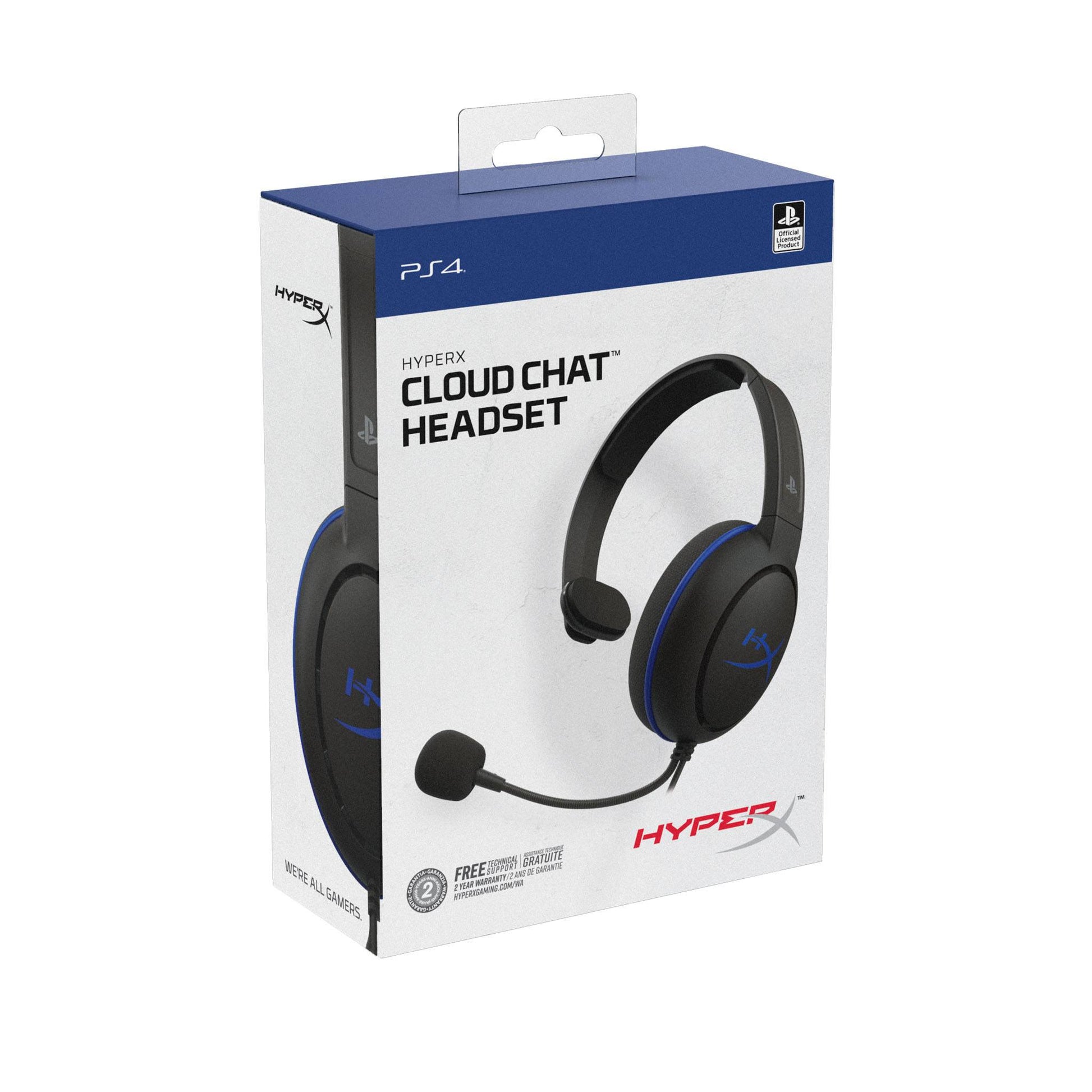 Audífonos Gamer Hyperx Cloud Chat Para Ps4 Negro – imagen 2