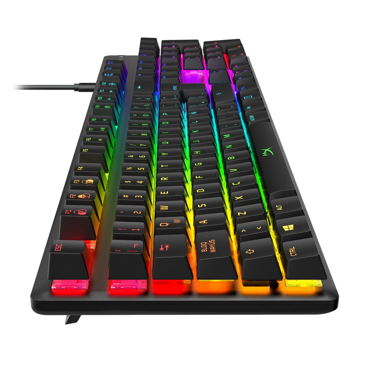 Teclado Gamer Hyperx Mecanico Alloy Origins Rgb Negro – imagen 2