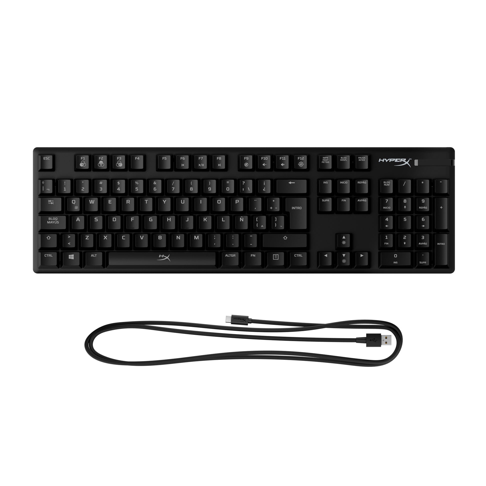 Teclado Gamer Hyperx Mecanico Alloy Origins Rgb Negro – imagen 4