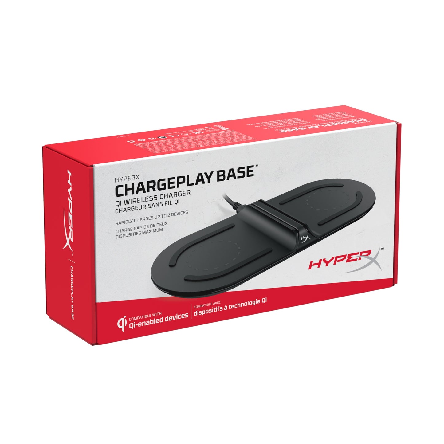 Base Cargador Inalambrico Chargeplay Qi Hyperx Negro – imagen 4