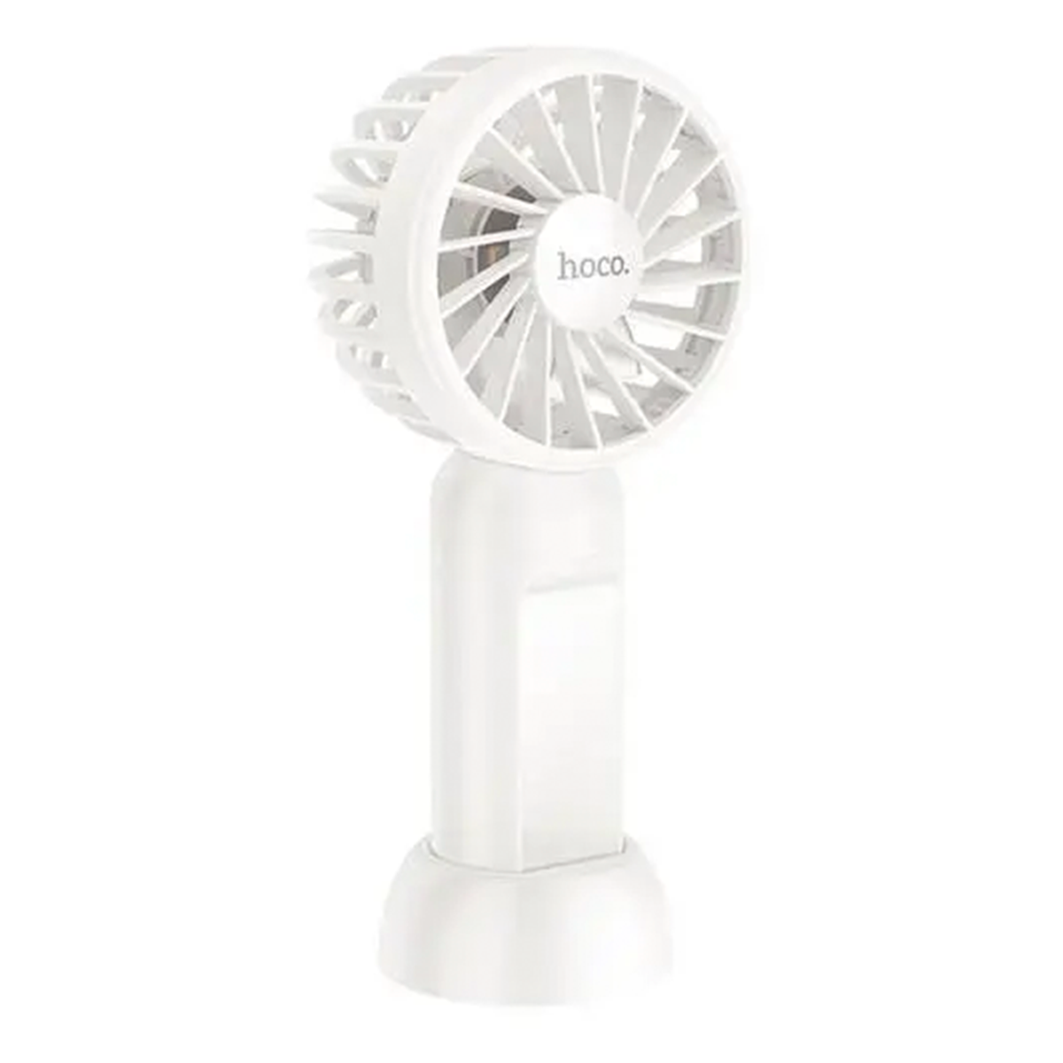 Ventilador Mini Portatil Recargable De Mano Hoco Hx60 Blanco