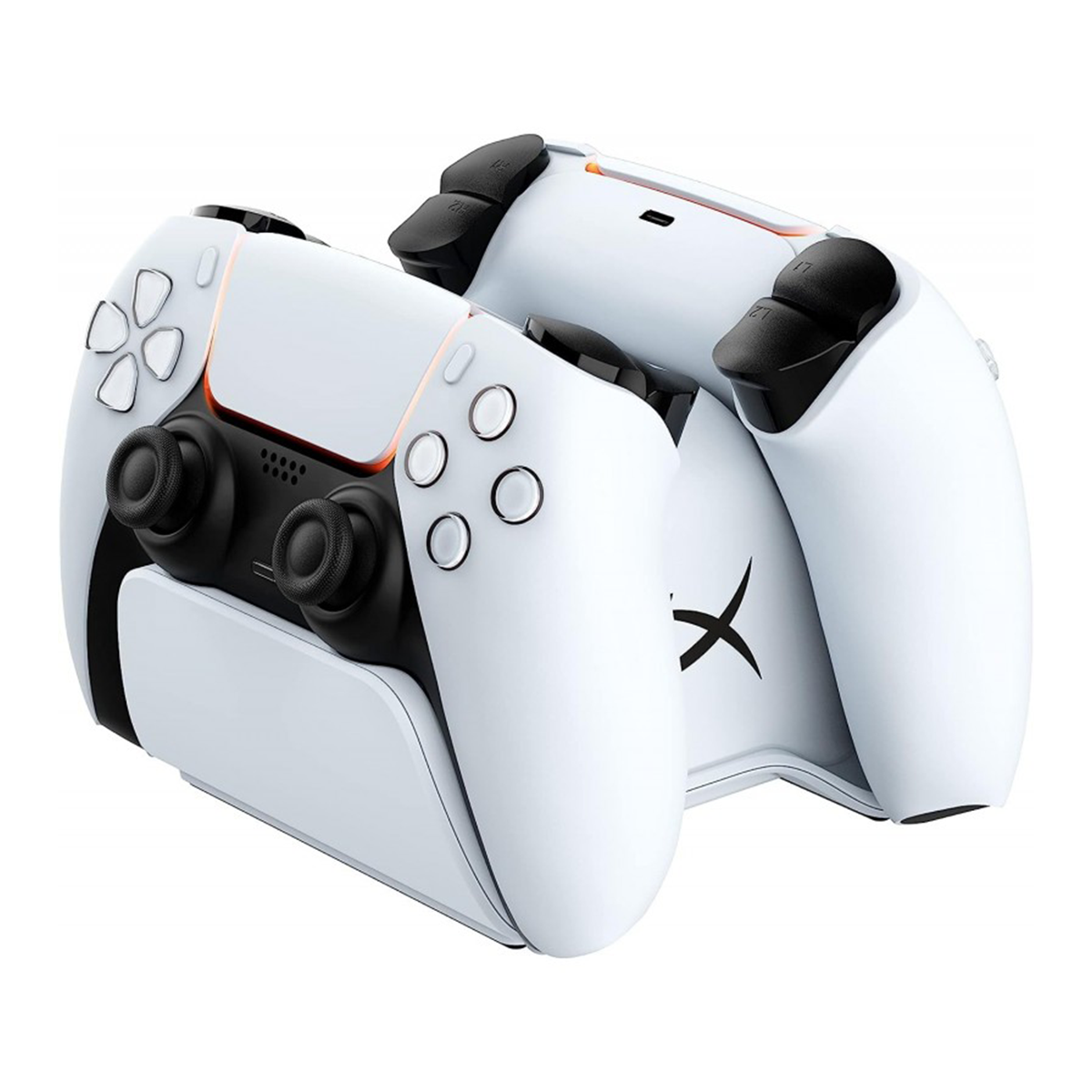 Cargador Dual Controles Hyperx Ps5 Blanco
