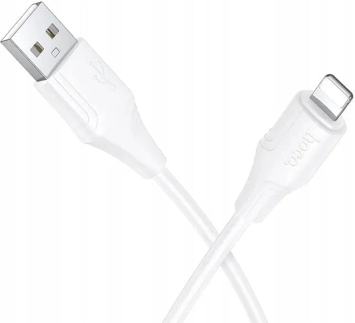 Cable Usb Para Lightning 2.4a Hoco X124 1 Metro Blanco – imagen 2
