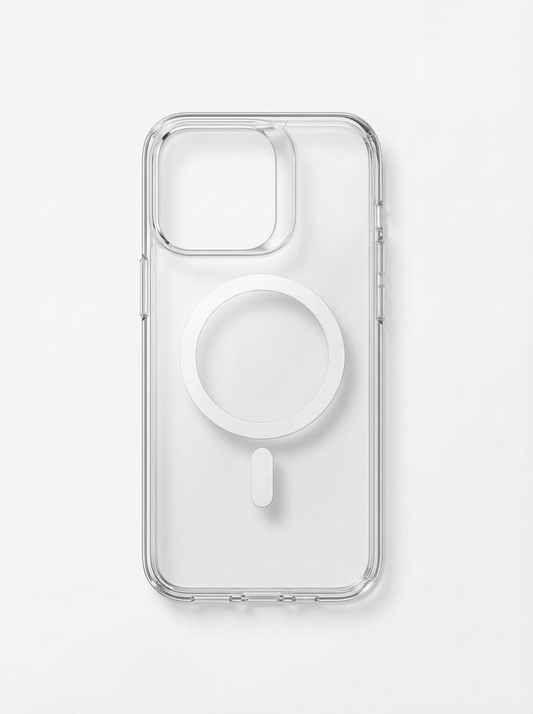 Carcasa Gear Original Magsafe Para iPhone 15 Pro Max Transparente