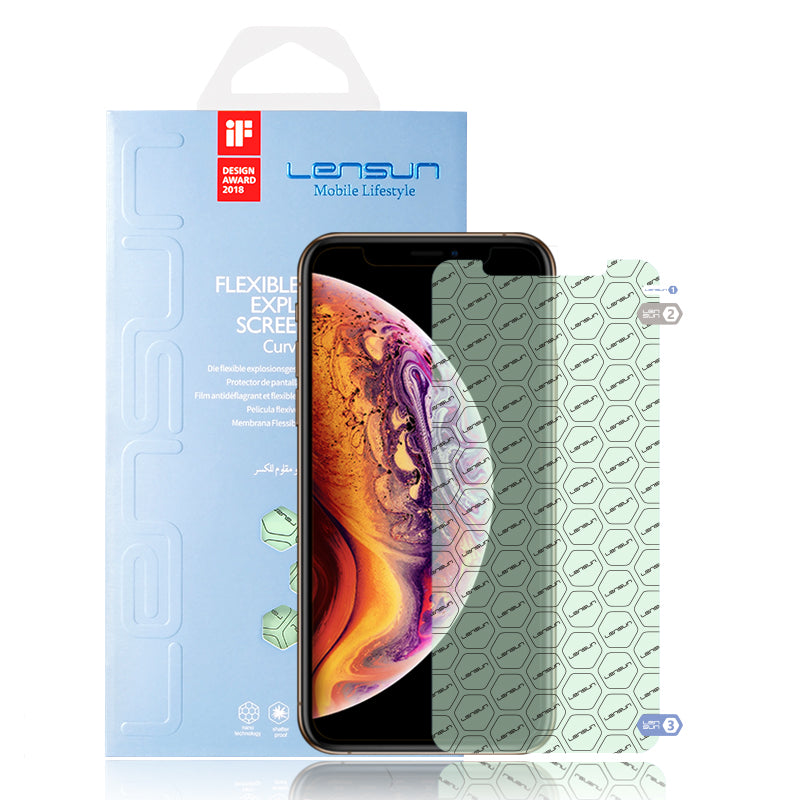 Iphone Xs Max Lamina Nanotech Lensun Full Cover