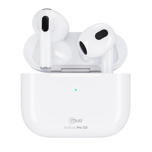 Audífonos Bluetooth Tws Air Buds Pro 3.0 Mod 9309 Blanco