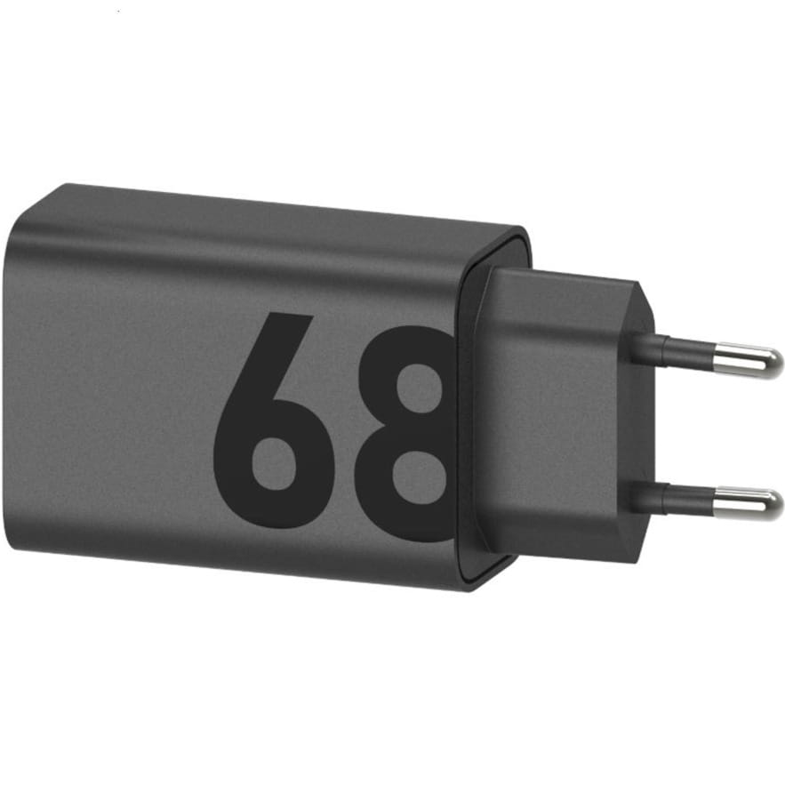 Cargador Motorola Turbo Power 68w + Cable Tipo C Negro – imagen 3