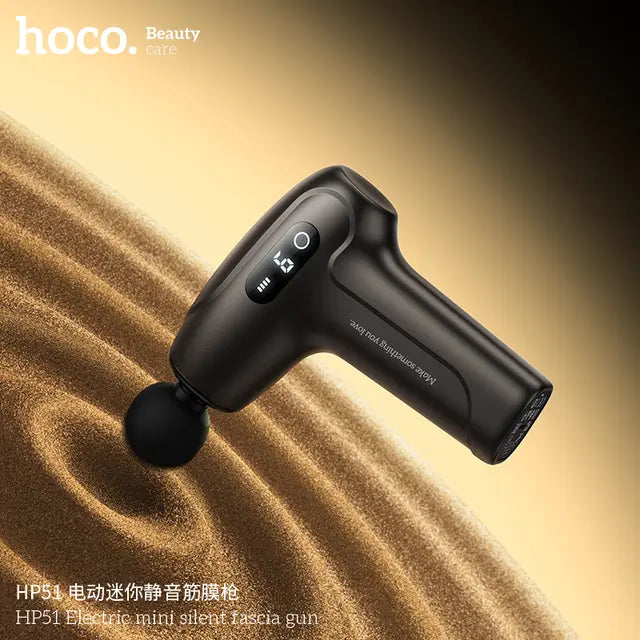 Masajeadora Ultra Mini Portatil Hoco Hp51 Negro – imagen 3