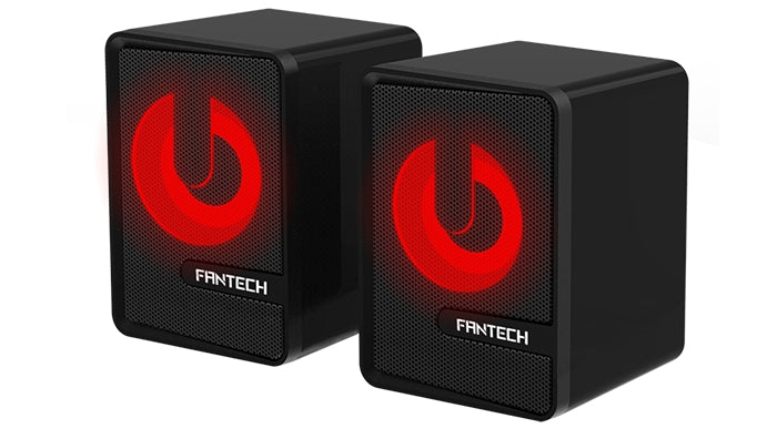 Parlantes Gamer Fantech Beat Gs203 Rgb Negro – imagen 3