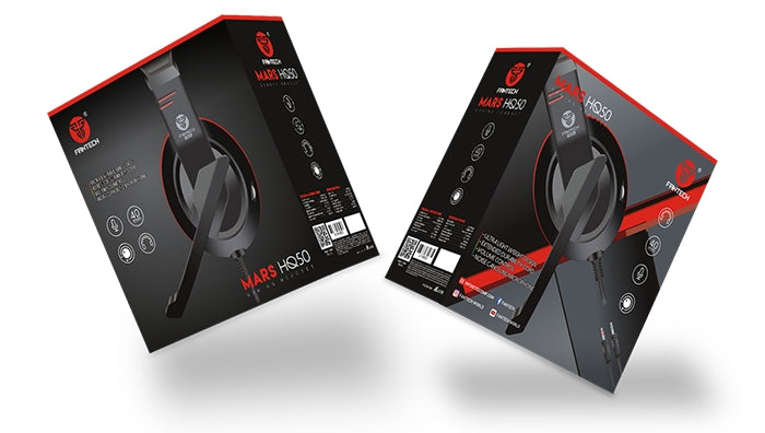 Audifono Gamer Fantech HQ50 Mars Negro – imagen 4