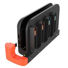 Base Cargador Magnetico 4 en 1 Ipega Pg-sw2185 Para Controles Ns 2 Negro – imagen 3