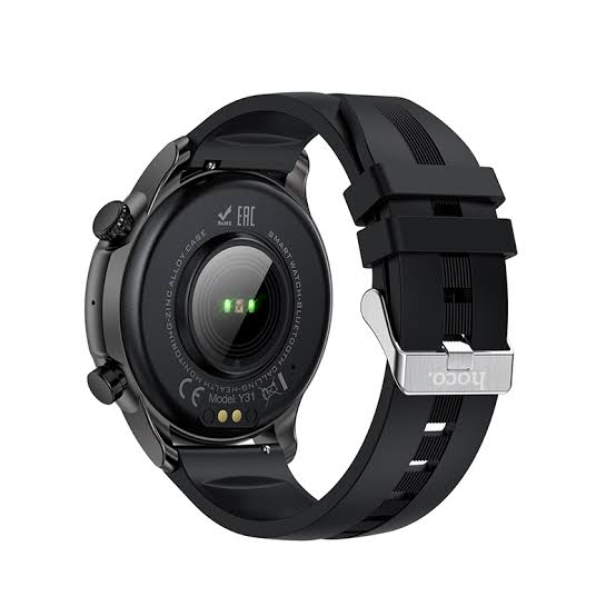 Smartwatch Deportivo Hoco Y31 Pantalla 1.46" Bluetooth 5.3 IP67 Negro - vista 2
